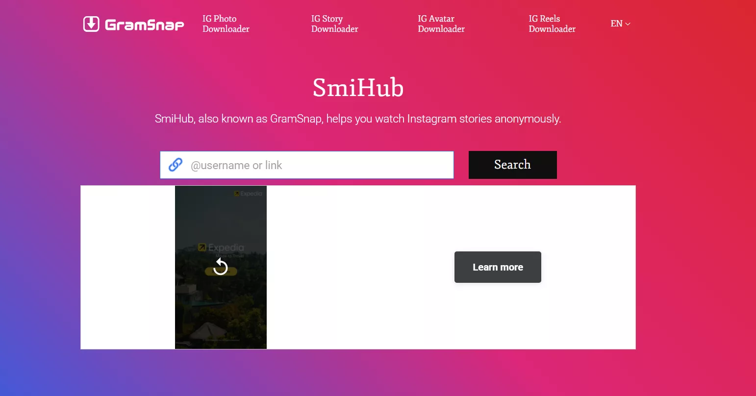 Anonymous Instagram Story Viewer