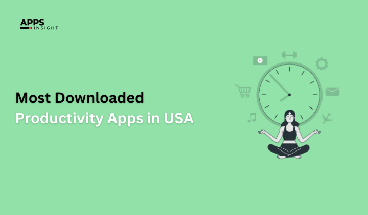 Most Downloaded Productivity Apps in the USA