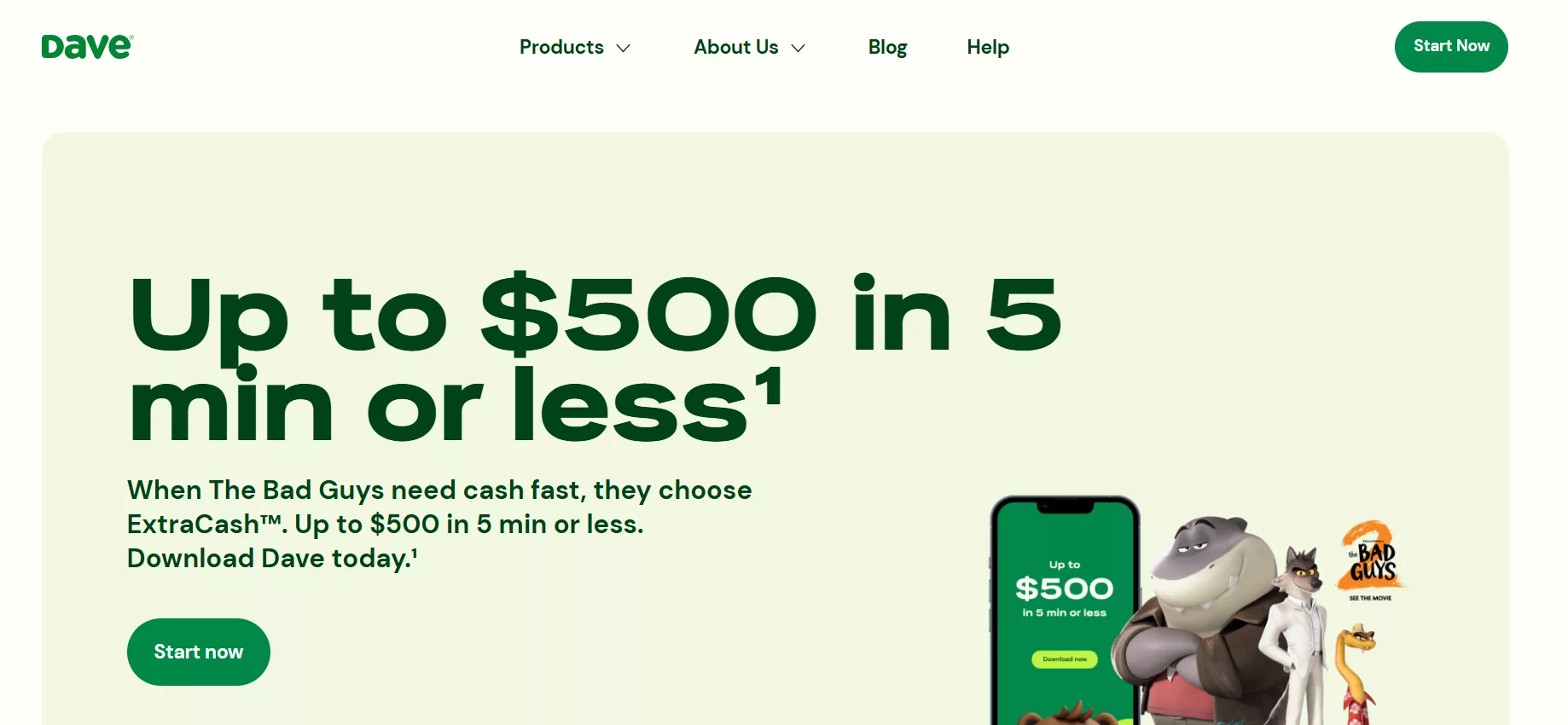 Dave Instant Cash Loans with No Interest