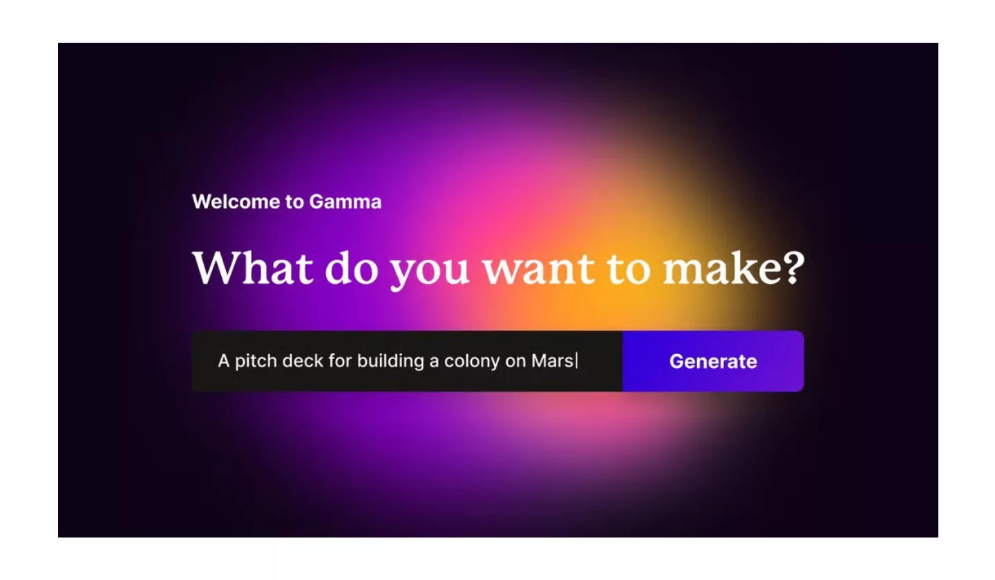 AI presentation software