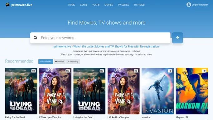 Legal Soap2Day alternative sites for streaming TV shows