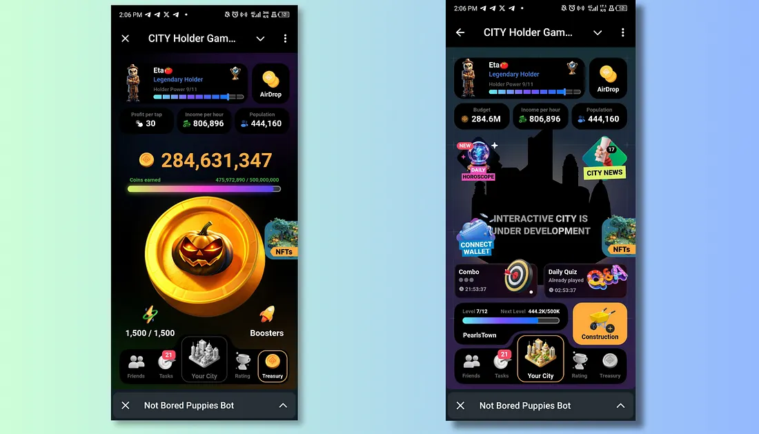 Popular Game like Hamster Kombat