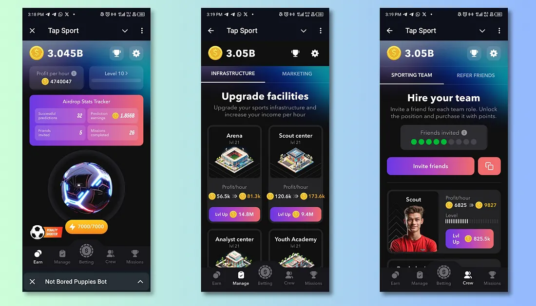 Tips to Earn More Tokens in TapSport