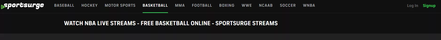 Sportsurge Guide