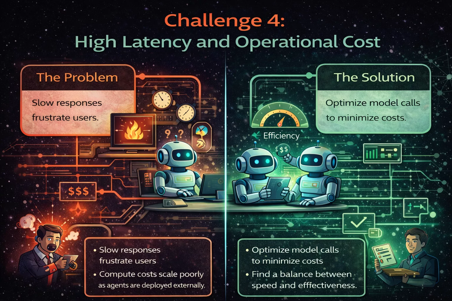 Problems and Solutions AI Agents