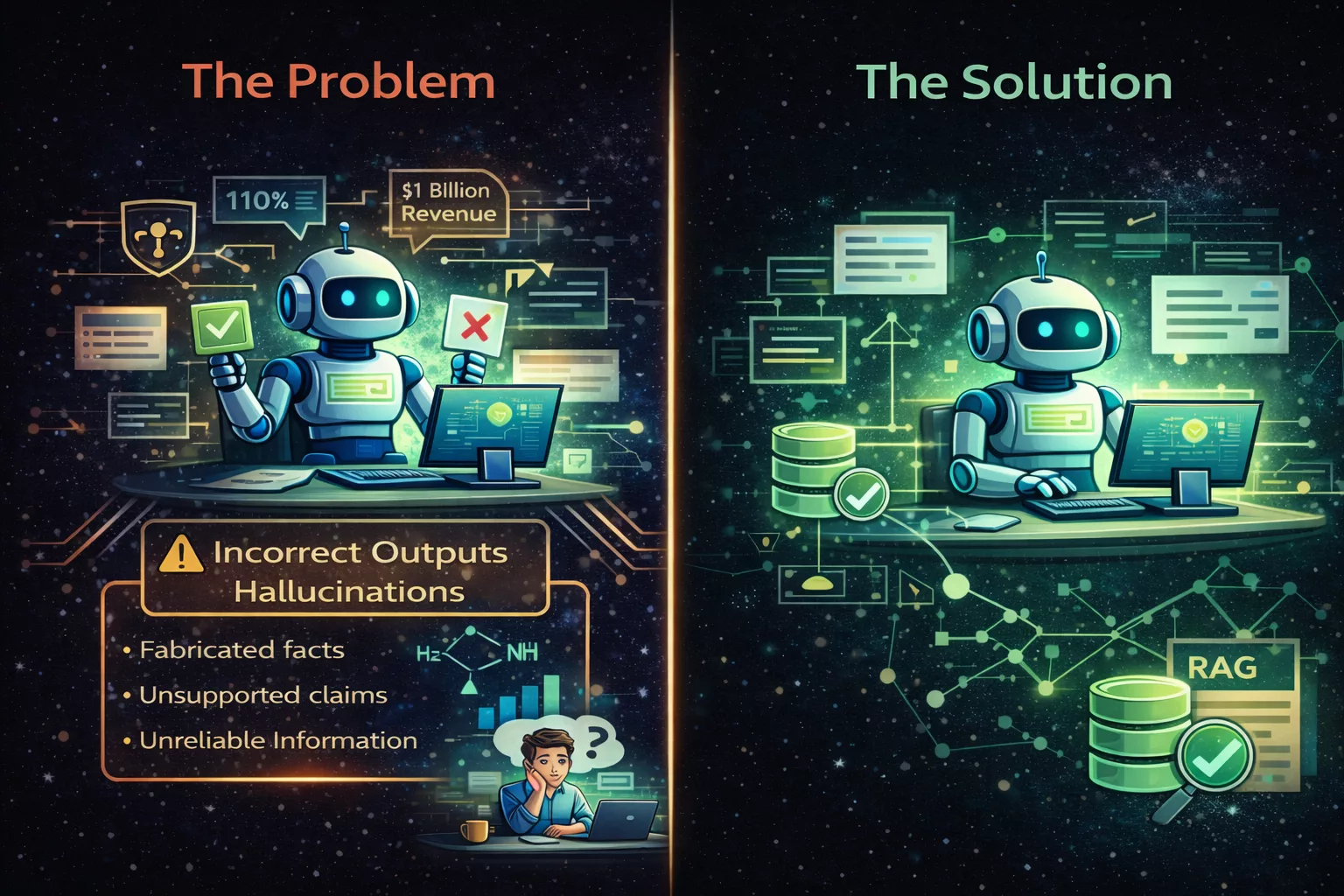 Problems and Solutions AI Agents
