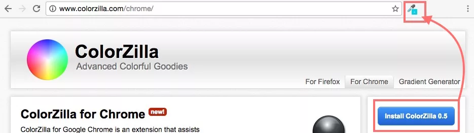 Chrome Extensions for Web Designers