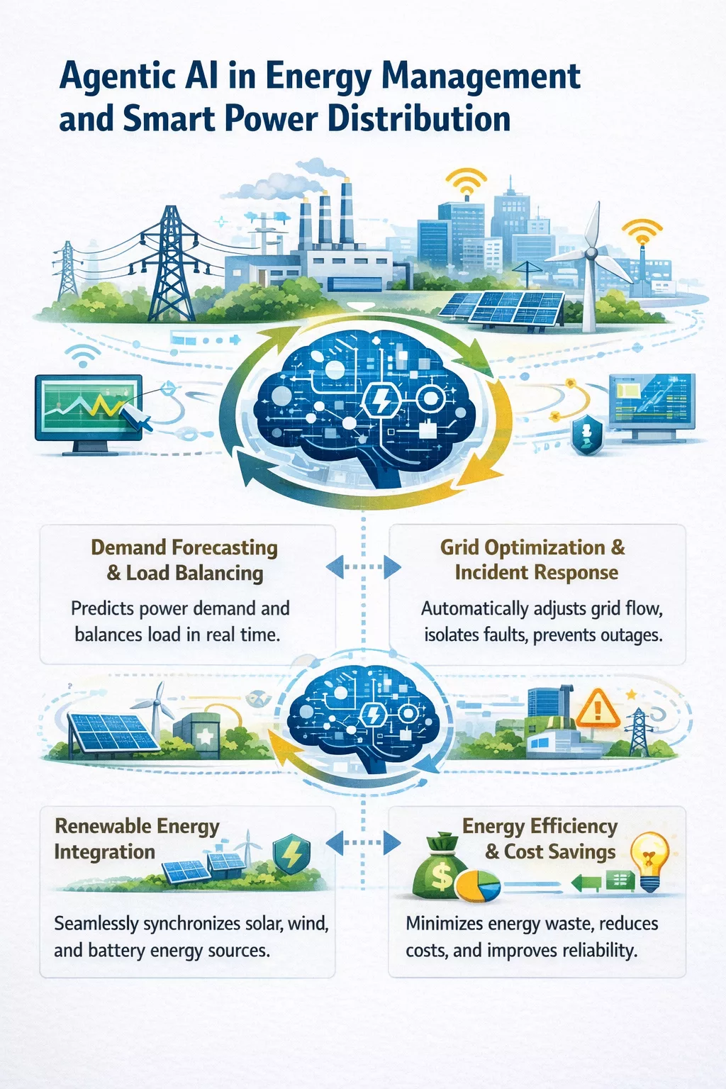 agentic AI Energy Management and Smart Power Distribution
