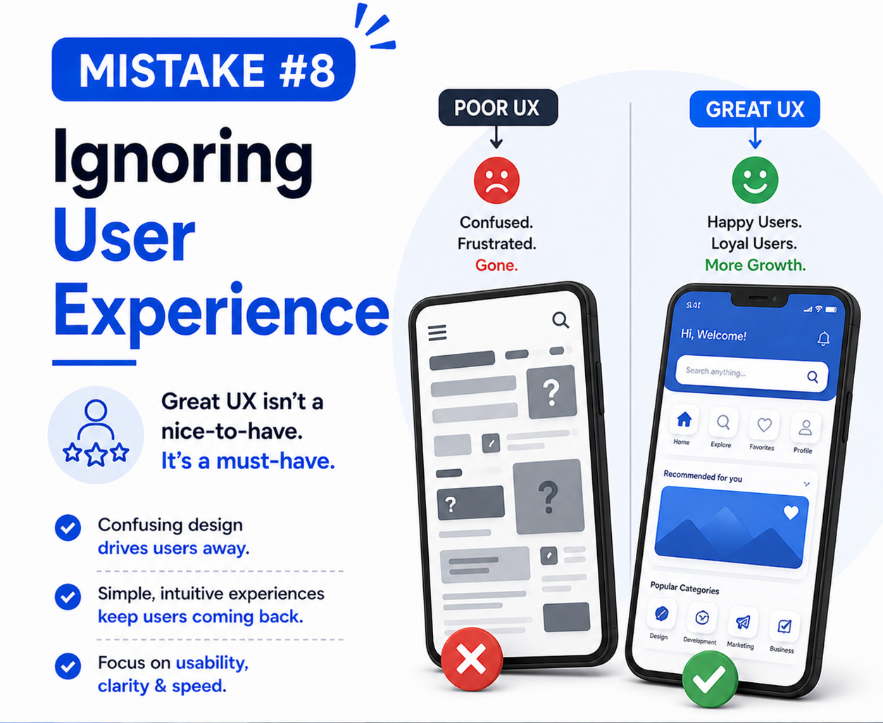 founder mistakes in app building