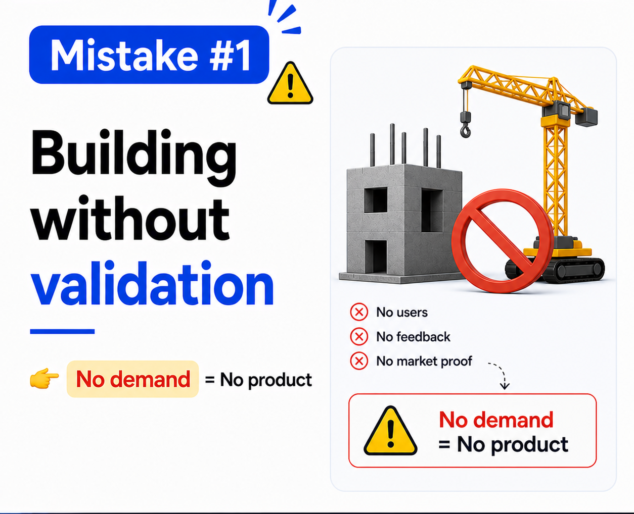startup app development mistakes
