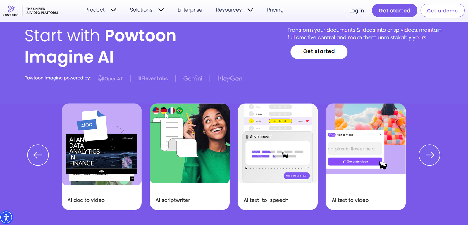 Powtoon screenshot