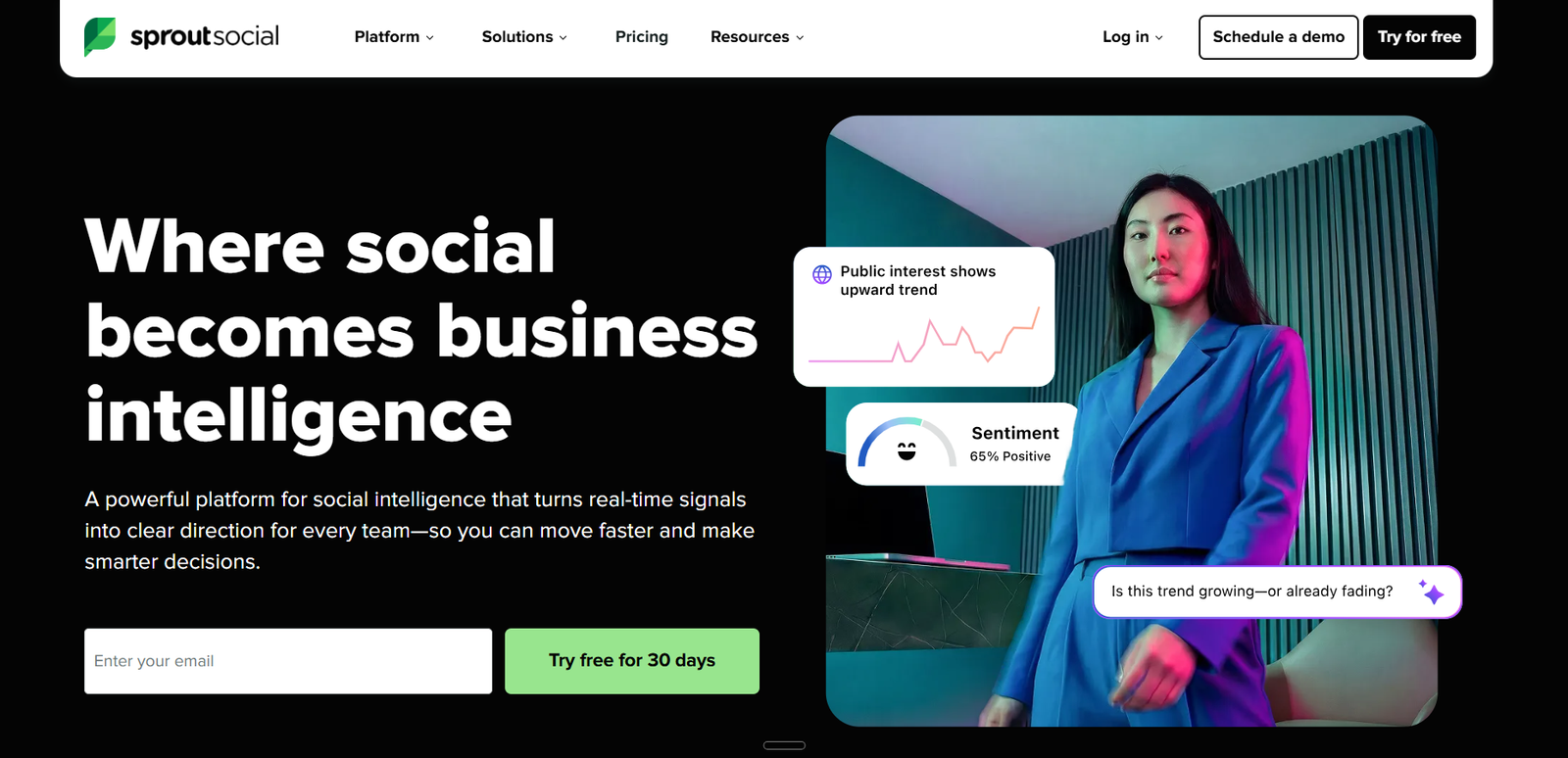 Sprout Social screenshot