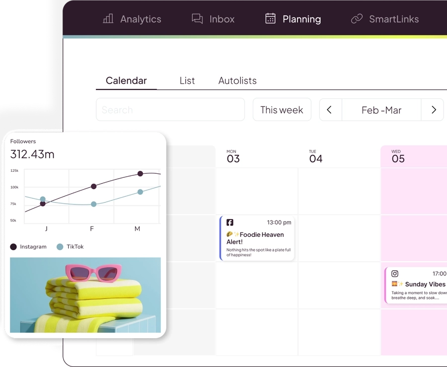 Metricool screenshot