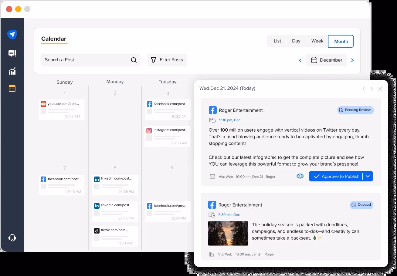 SocialPilot screenshot