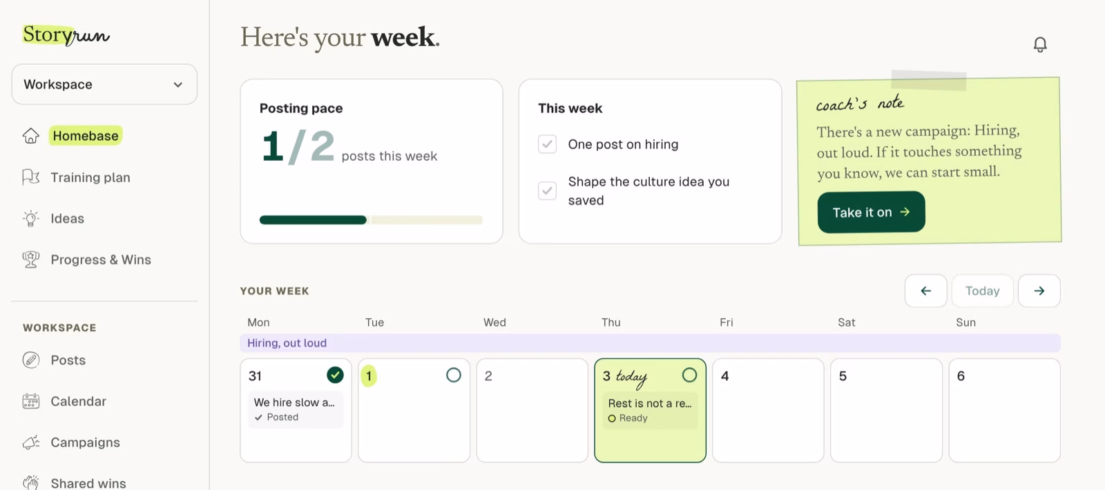 thestory.run screenshot