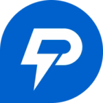 PowerIn blue P app icon