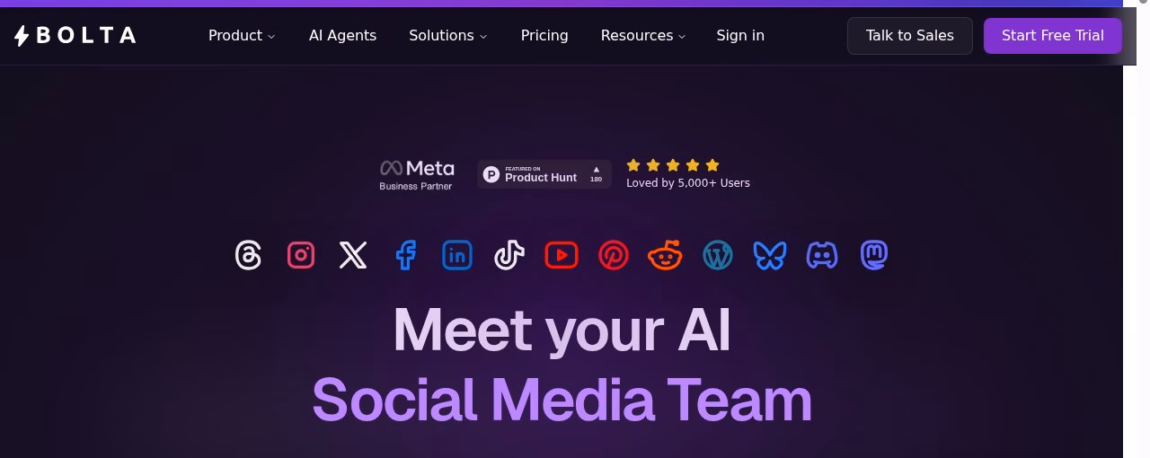 Bolta screenshot