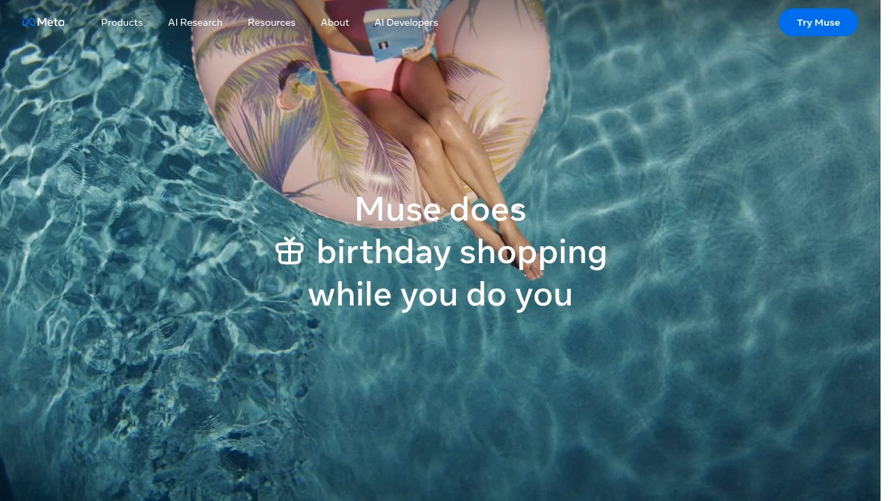 Meta Muse screenshot